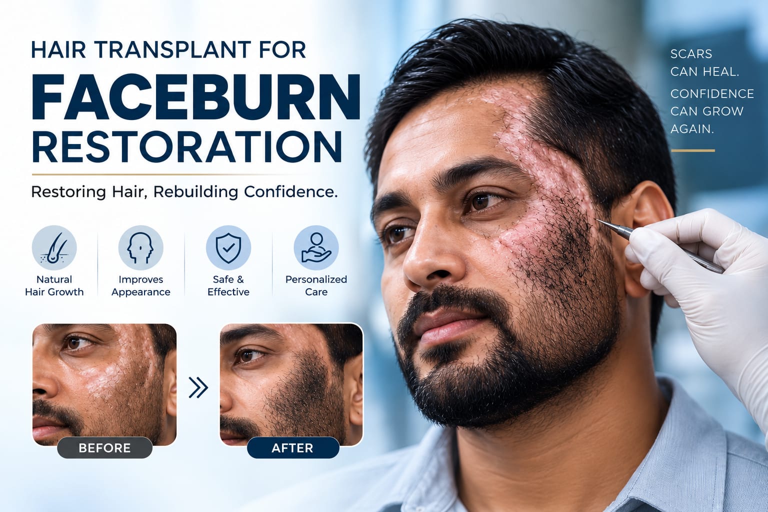 Facial Burn Restoration