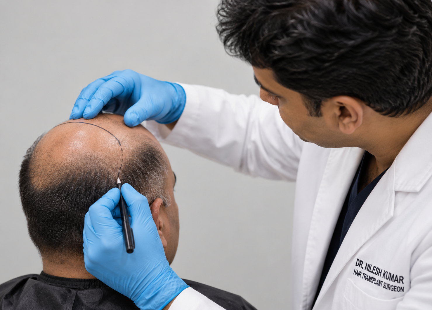 Burn Hair Transplant in India